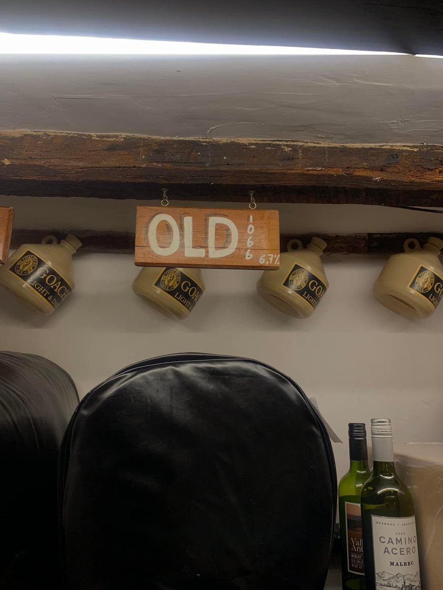 <a href="/GoachersAles/">Goacher's Ales</a> Old has appeared at The Little Gem….