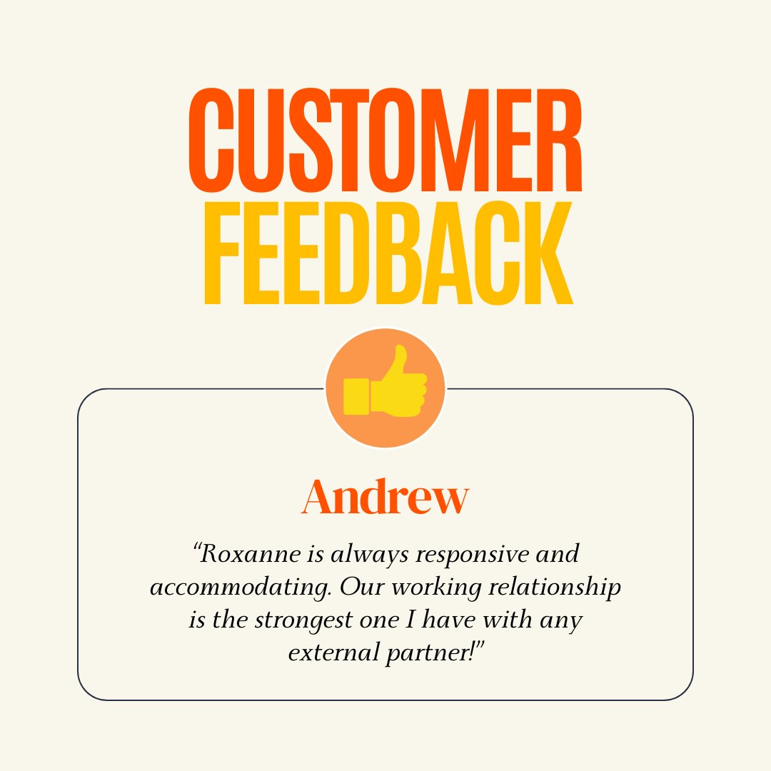 Your feedback = our happy dance 💃🕺 Keep it coming! 
#customerreview #clientsatisfaction