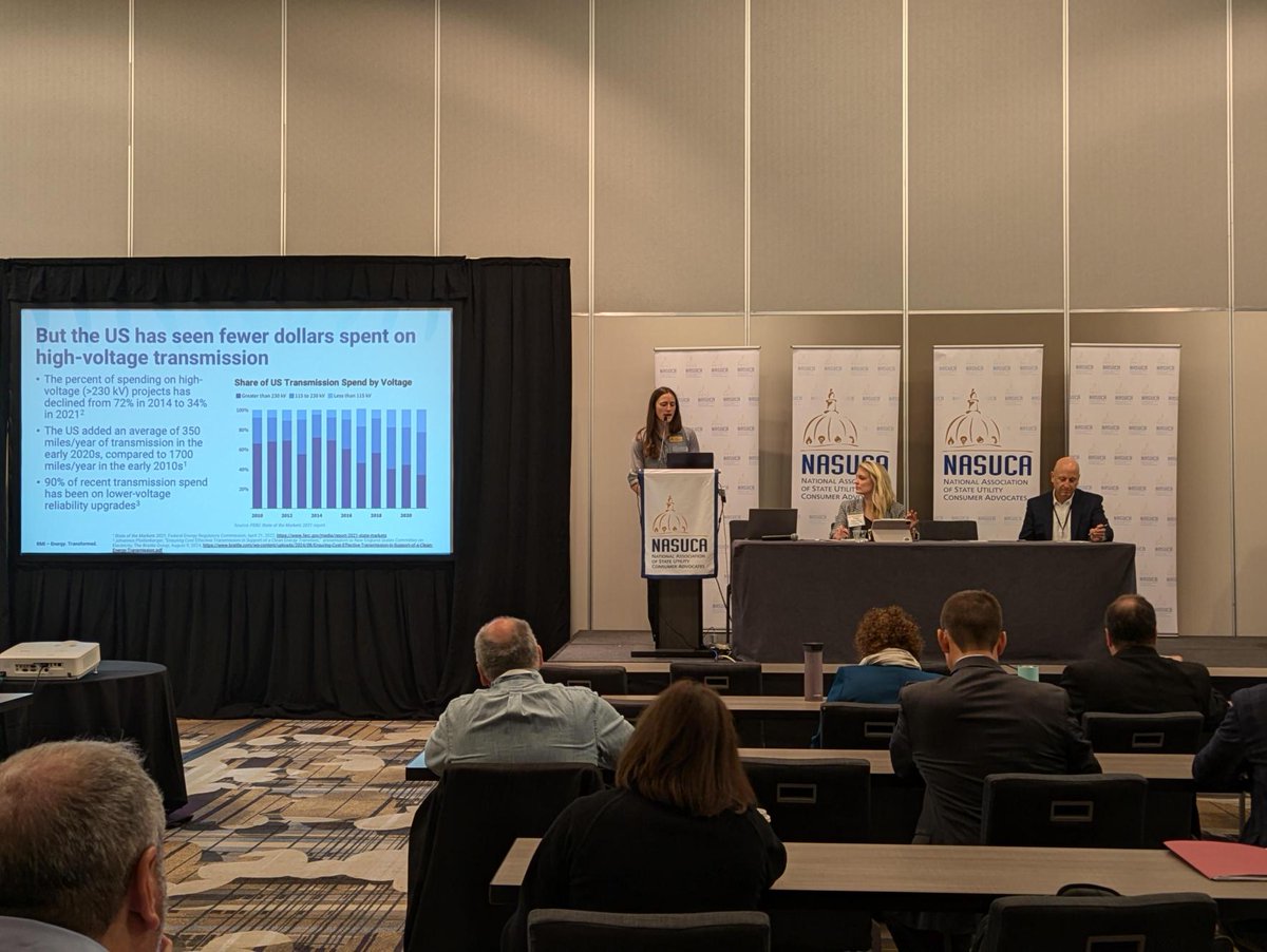 ClaireWayner's tweet image. Pics from the panel I was on at @nasucadc annual meeting earlier this week on local Tx and my new report on the regulatory gap driving it - a great discussion with Greg Poulos, Michele Beck &amp;amp; @dblkr! #EnergyTwitter

if you haven&apos;t read the report yet: rmi.org/insight/mind-t…