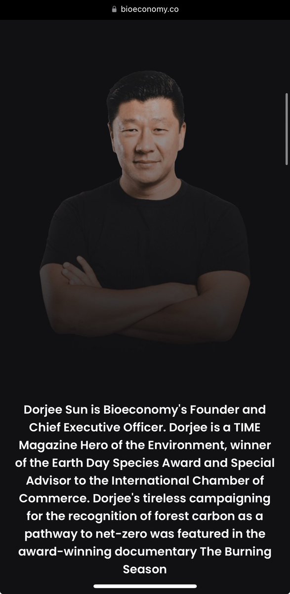 LunaClassicNode's tweet photo. ‼️ This is Dorjee Sun, the founder and CEO of the BIOECONOMY company, the new owner of the #LUNC wallet Terra Station by TFL 🤔

#LunaClassic $LUNC #USTC $USTC https://t.co/6BOsEnId9w