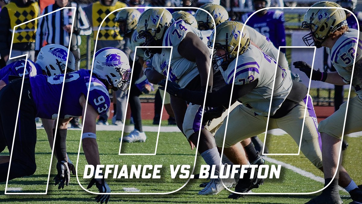 🏈 FB: Defiance and Bluffton football series reaches rare milestone among Ohio's in-state college football rivalries

More ➡️ defianceathletics.com/sports/fball/2…