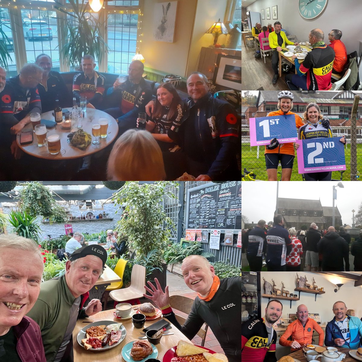 RIDES

Sunday 17 November @ 9:00

A: Lotherton - ridewithgps.com/routes/39846202
B: Thorpe Arch - ridewithgps.com/routes/38312102
C: Temple Newsam - ridewithgps.com/routes/31629866

Refreshments afterwards at the Calder Vale.