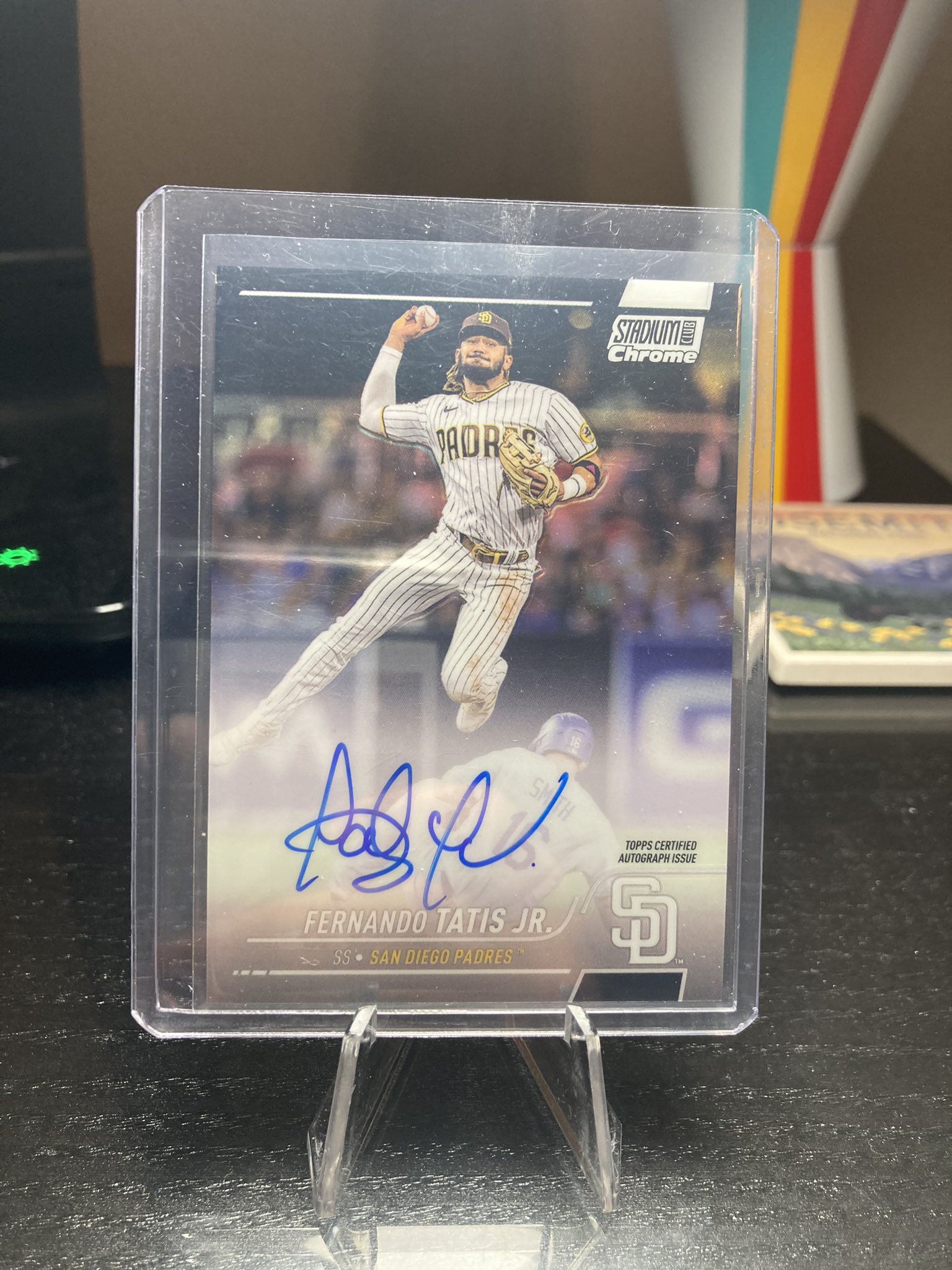 Fernando Tatis Jr. 直筆サインとBowman カードセット