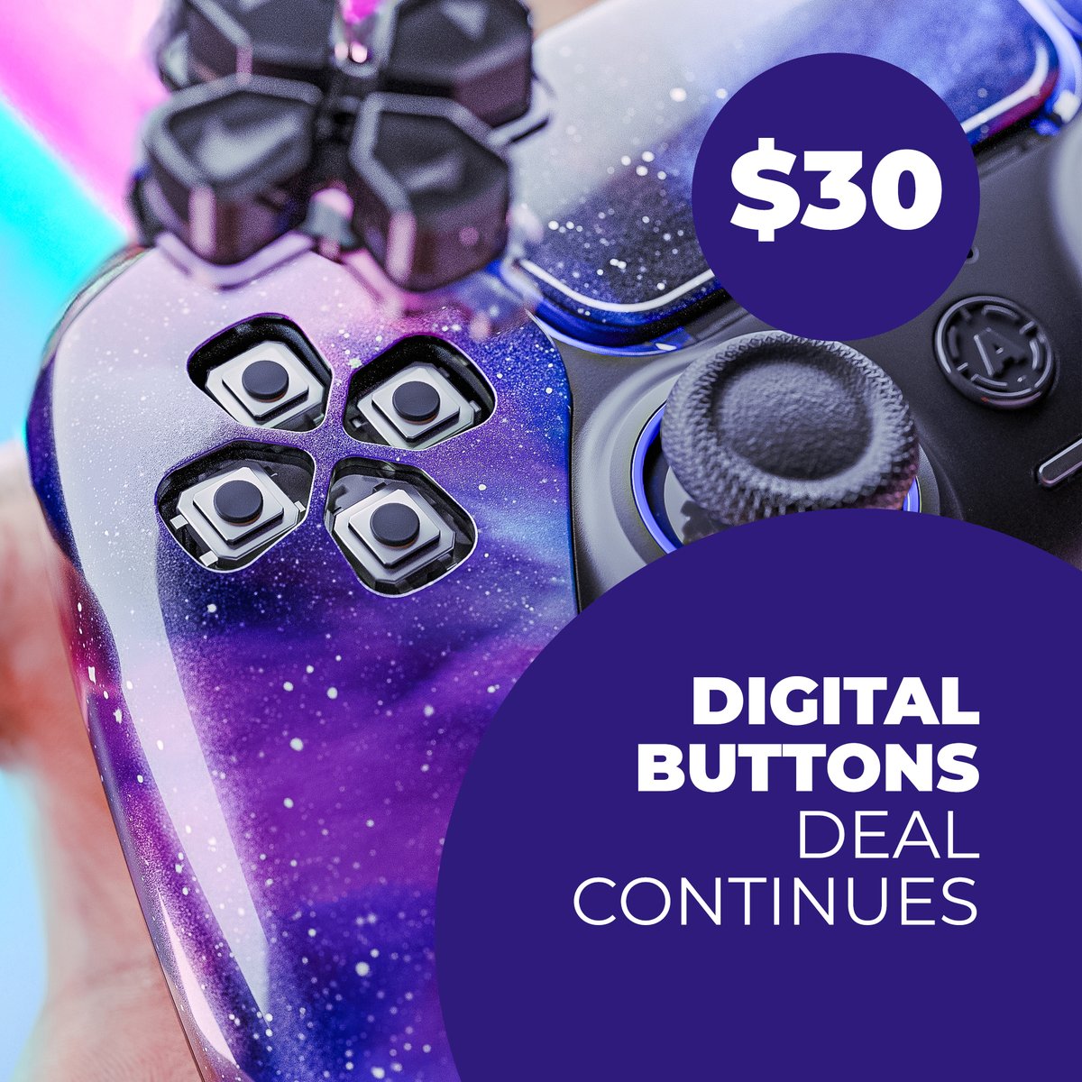 AimControllerss's tweet image. ⏳ Last call for $30 digital buttons—just a teaser before our Black Friday Extravaganza! Even bigger deals are on the way… Stay tuned!  
 #AimControllers #BlackFridayTeaser #GameUpgrade #blackfriday #blackfridaydeals #deal #gaminglife #gamingcommunity #gamingsetup