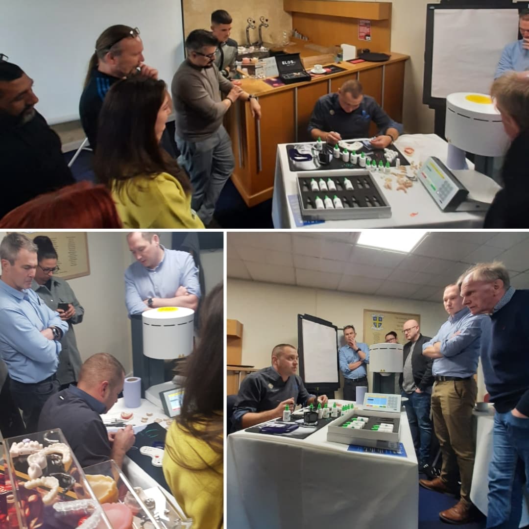 Reflecting on last week's Digital Roadshow:
We covered various digital solutions combined with analogue methods, including desktop and IOS scanning, with integrated 3Shape software. We demonstrated both fixed and removable workflows - from basic to advanced situations.