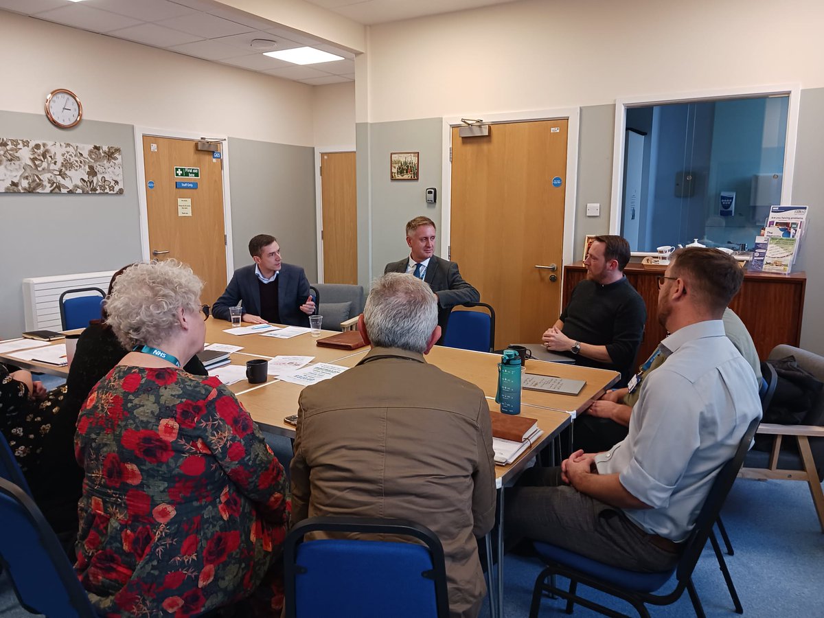 🏨Fantastic to bring together the Hartismere Hospital League of Friends and NHS representatives today to discuss the great work of the hospital and opportunities for expanding the range of services provided.