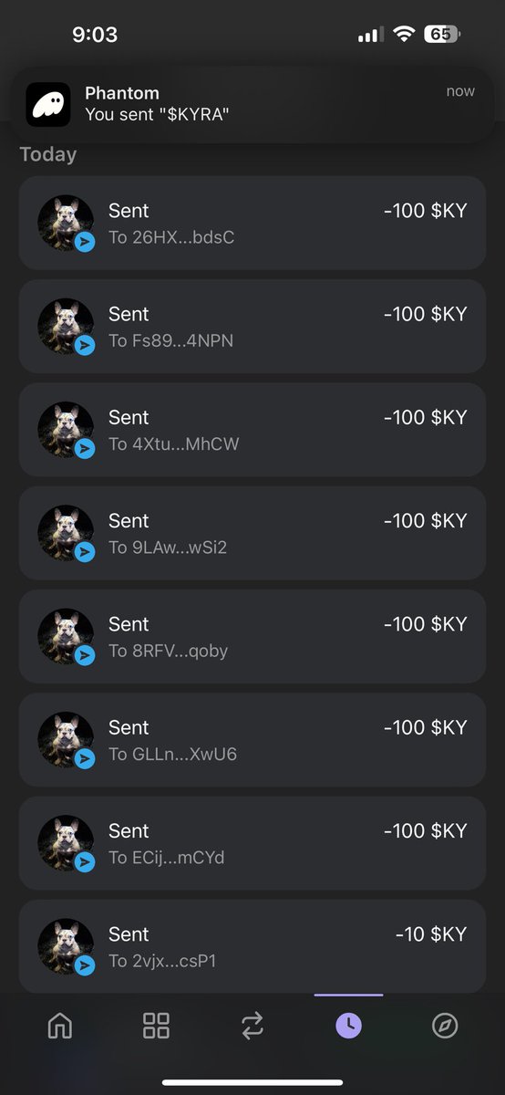 I’m looking for holders for $KY. 
But we can’t get to the moon if we burn the sky so HOLD until we reach the moons orbit. 

Post SOL address for $KY drop 
1. Only 1 drop per account/wallet 
2. Follow 🔔
3. HOLD🌘