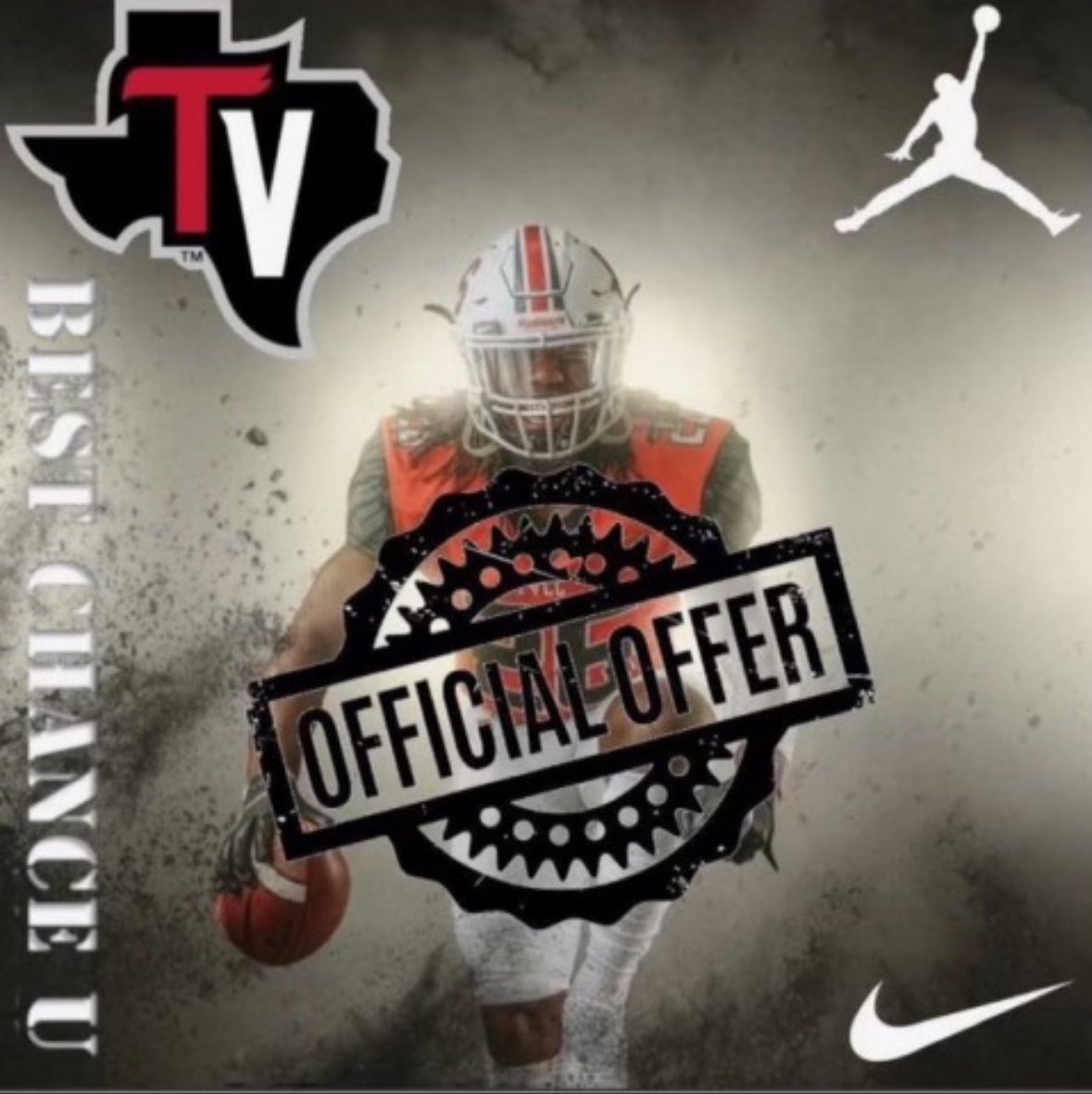 After a great phone call with <a href="/CoachLeoHunt/">Leo Hunt</a> I am grateful to receive an offer to Trinity Valley CC.
<a href="/TVCCFOOTBALL/">TVCC FOOTBALL</a>