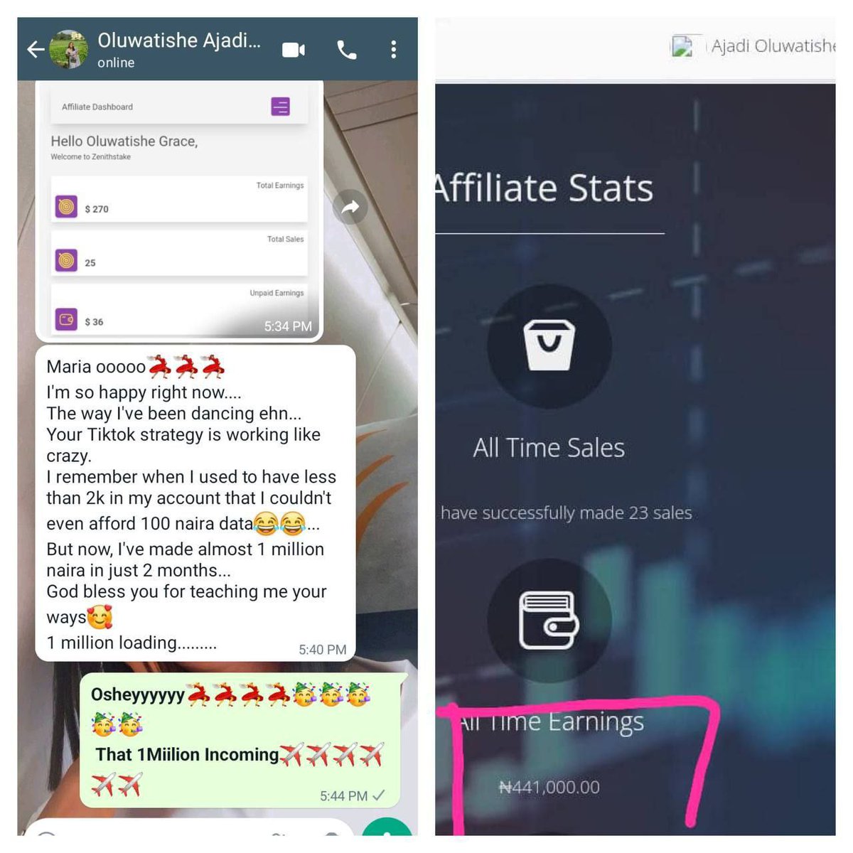 From having less than 2k to making over 1 million naira within the space of 2 months all with my TikTok strategy🥰🔥✅

Who deyyyyyyyyyyy😎🤭

Are you still missing out on my TikTok guide on how to go viral on TikTok and make more sales 🥹🤗

Rt this post now and comment “Guide”