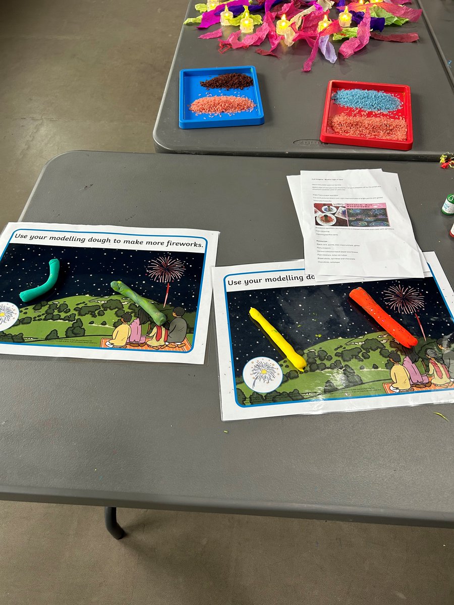 BurtonSt's tweet photo. 🎆 Andrew Clark’s recent session was a Bonfire Night success! The group enjoyed sensory stations, crafted themed activities, and used communication cards inspired by the sights and sounds of Bonfire Night. A fantastic way to celebrate and connect! 🎇🔥 https://t.co/NQYMevOOIP