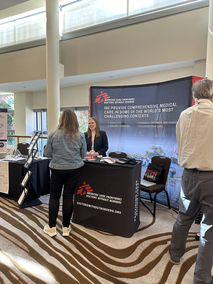 Some of our exhibitors - PhilanthPro, Charitable Giving Resource Center, <a href="/MSF_USA/">Doctors w/o Borders</a> and <a href="/fpassociation/">Financial Planning Association (FPA)</a>!