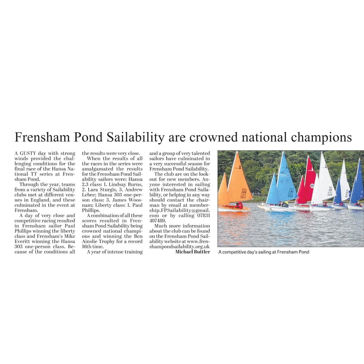 Congratulations 🙌🏻 ⛵️ all involved