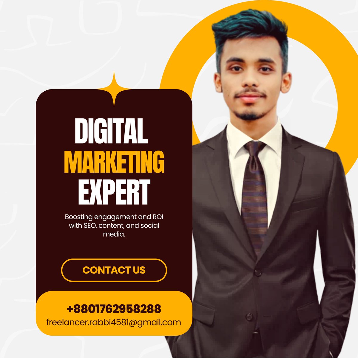 ExpertRabbi17's tweet photo. Boost Your sales With Digital Marketing Expert...💥💥💥

#BoostSales #DigitalMarketingExpert #MarketingTips #SalesBoosting #OnlineMarketing #DigitalAdvertising #IncreaseSales #MarketingStrategy #ExpertAdvice #BusinessGrowth https://t.co/K1OOCnNhbg