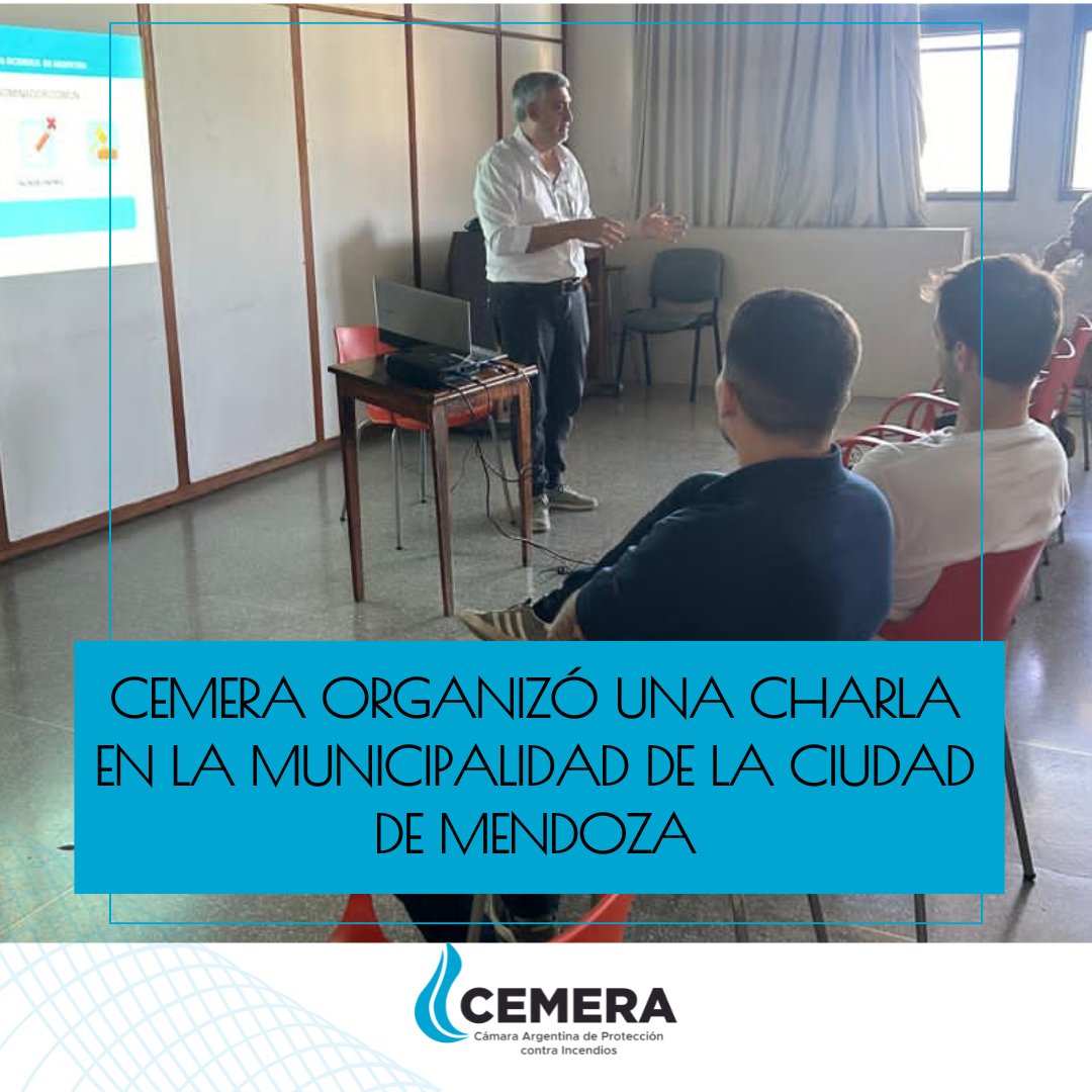 Muchas Gracias a la Municipalidad de la Ciudad de Mendoza por la organización de la charla que CEMERA dió en el Palacio Municipal. 
En especial al Lic Leonardo Gutiérrez y a sus colaboradores que hicieron posible tener un excelente espacio para compartir información y novedades.