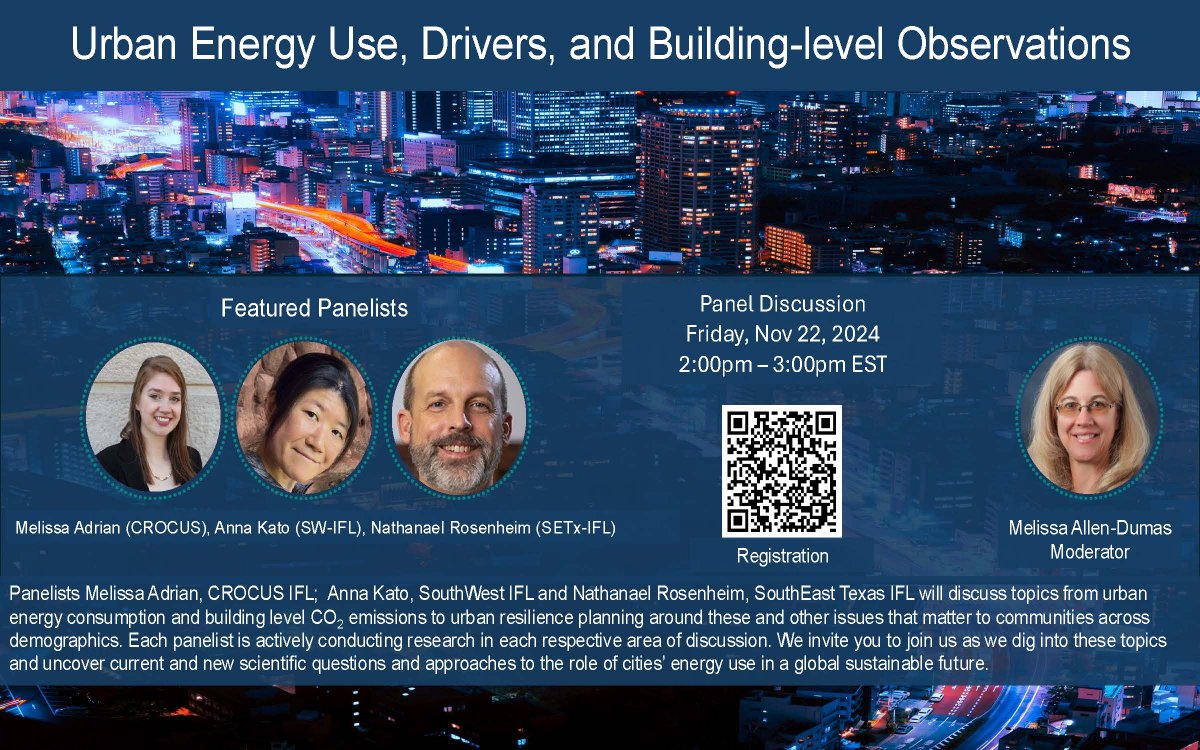 Urban Working Group IFL Discussions: Series of events lnkd.in/gPzTqBCk

Register here: utexas.zoom.us/meeting/regist…