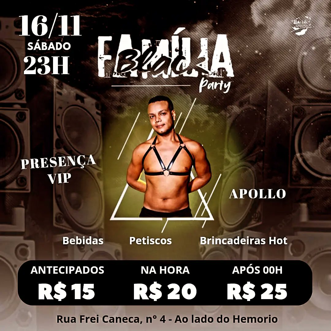 familiablackofc's tweet photo. E mais tarde às 23hrs a festa @FmlblackParty em comemoração aos meus 5 anos de carreira no centro do Rio de janeiro na @oopsbarputos  junto com @andreschio_ @apollojr_rj @Jotta_monte @K_aynan e outros Criadores de Conteúdos, vai ter brincadeiras e surpresa ��! AGUARDAMOS VOCÊS! https://t.co/D36JnEJl9c