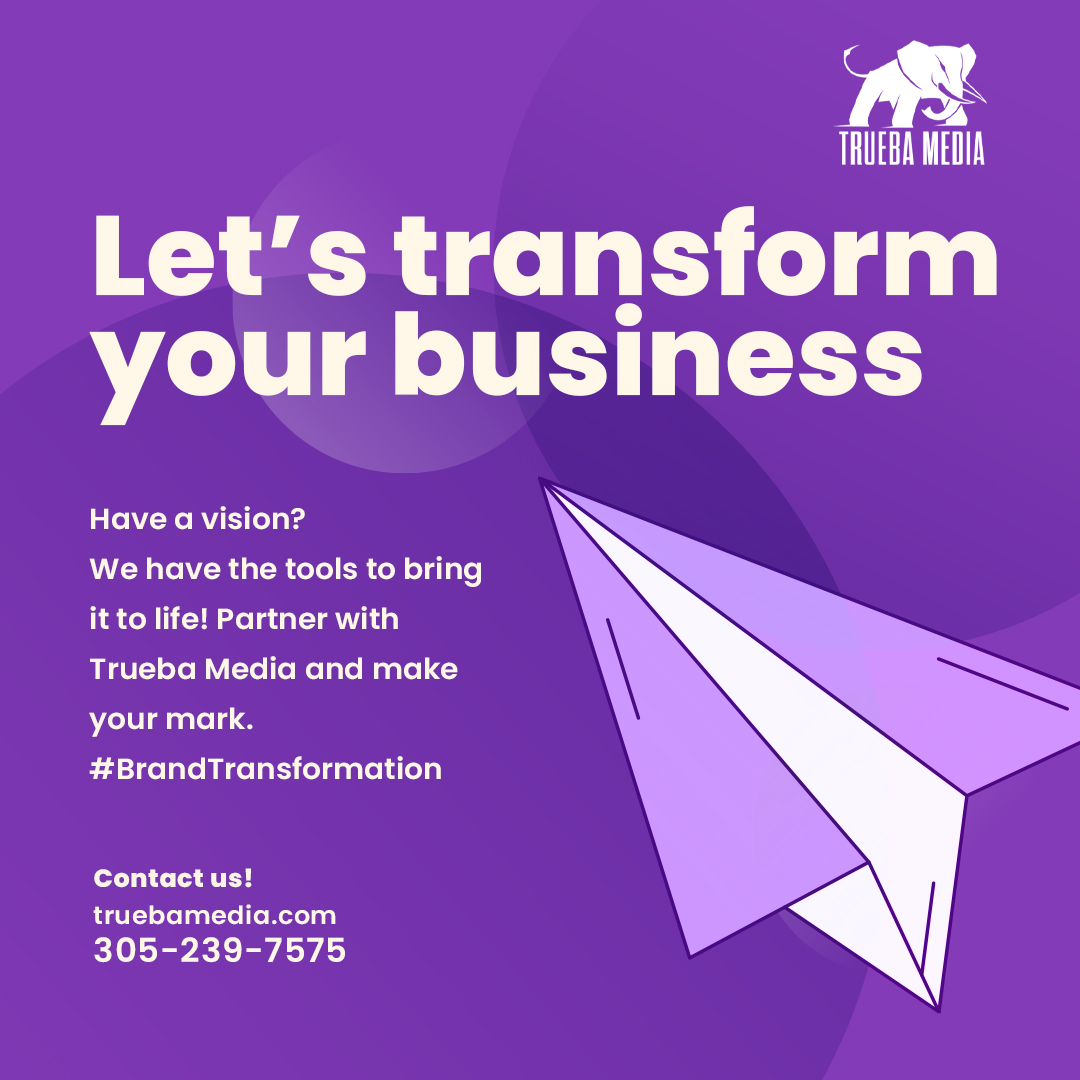 TruebaMedia's tweet image. 🚀 Let's transform your business with a powerful vision! At Trueba Media, we have the strategies and tools to bring your ideas to life and elevate your brand to new heights. 💡 

#TruebaMedia #DigitalMarketing #BrandStrategy #SEO #PPC #LeadGeneration #BusinessGrowth