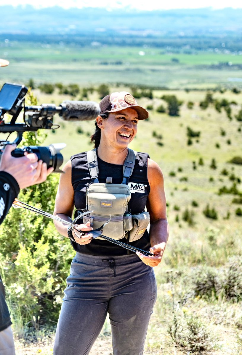 Dangersoup's tweet photo. The next Director of National Intelligence, @tulsigabbard ,in the field at the @sigsauerhunting ARC Event in Montana earlier this year. https://t.co/woV2Rt93vf