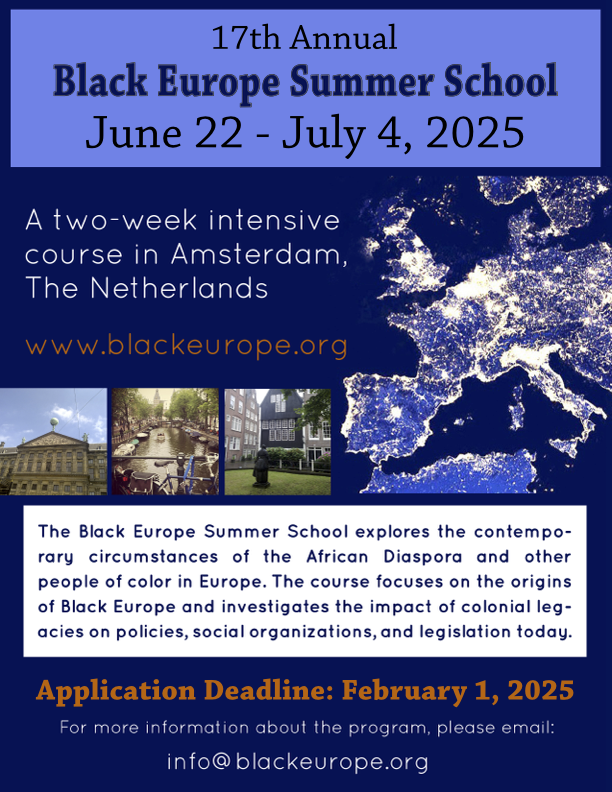 CASBS (@casbsstanford) on Twitter photo Applications open for the 2025 Black Europe Summer School (BESS) in Amsterdam | CASBS fellow <a href="/camillahawth/">Dr. Camilla A. Hawthorne</a> is among the faculty & serves as program director | Open to graduate students, postdocs, & faculty
All the details on the BESS website: blackeurope.org Applications open for the 2025 Black Europe Summer School (BESS) in Amsterdam | CASBS fellow <a href="/camillahawth/">Dr. Camilla A. Hawthorne</a> is among the faculty & serves as program director | Open to graduate students, postdocs, & faculty
All the details on the BESS website: blackeurope.org