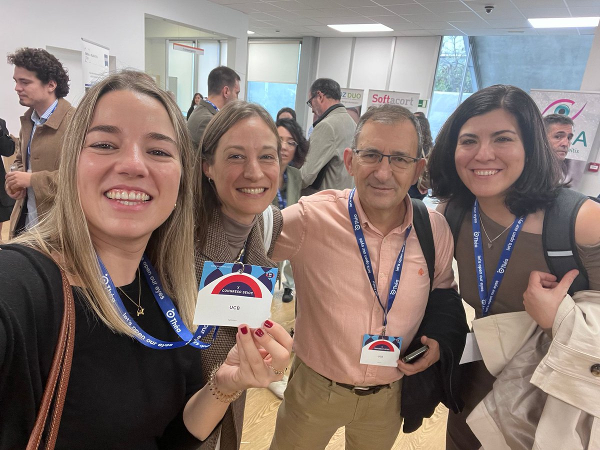 📍 Hemos estado en #SEIOC, el congreso más importante de Uveitis en España. 
👁️‍ Oftalmólogos, internistas y reumatólogos unidos para avanzar en diagnóstico y tratamiento. 
🌍 Ponentes nacionales e internacionales.
#Uveitis #Reuma 
Gracias, un año más, <a href="/SEIO_uveitis/">SEIOC</a>  👏