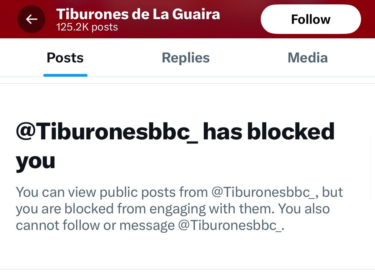 Bueno, claramente no gustó mi comentario y decidieron bloquearme. No sé si fue una orden o vino netamente del departamento de prensa. 

En fin, los bloqueos no se reflejan en más batazos, mejores pitcheos, etc.