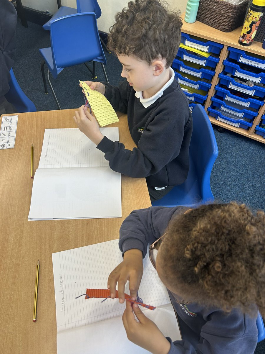 This afternoon, Year 2 learnt how to do a running stitch. It is a tricky concept but your resilience and perseverance is admirable. I’m so proud of you! Keep up the great work! 💓💫 <a href="/BarntonMissR/">Miss Rutter</a>