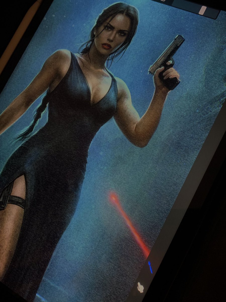 byseannash's tweet image. Lara Croft never goes to a party empty handed 🔫🔫 - #Commision #laracroft #tombraider #art #tombraidercommission