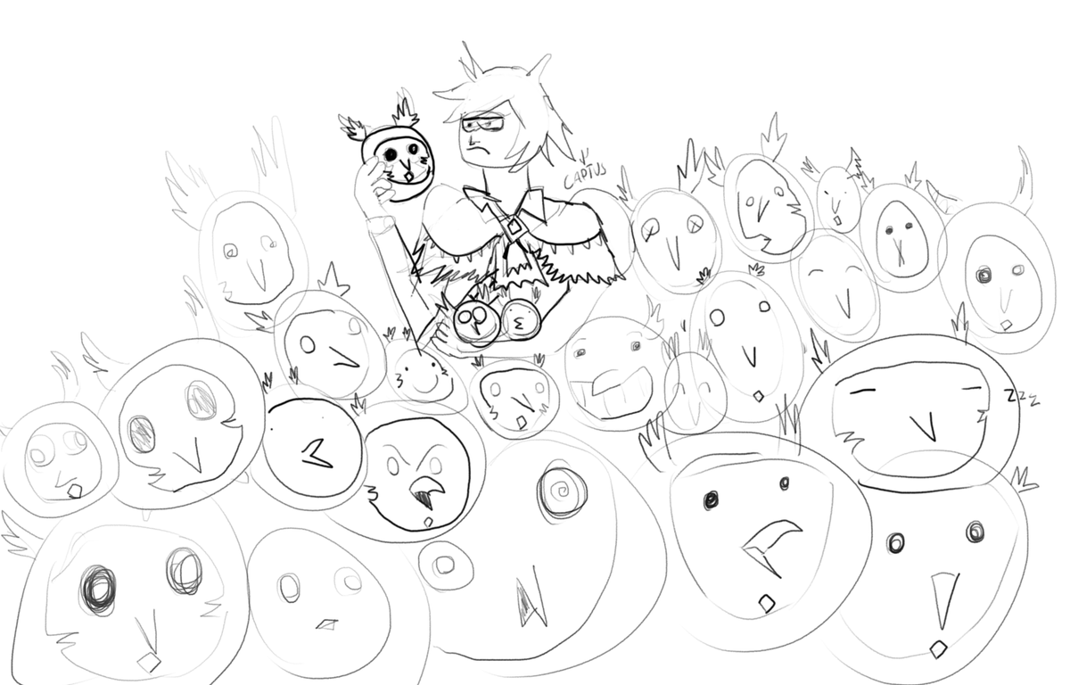 captus04's tweet image. The Trouble With Owlets (with the reference image kek) #TeaOwlArt