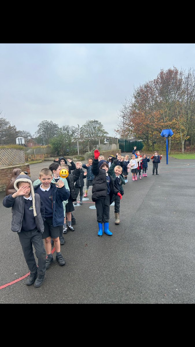 Year 2 had a fantastic time this morning completing the Welly Walk! 🚶‍♀️🚶#JustGeorge