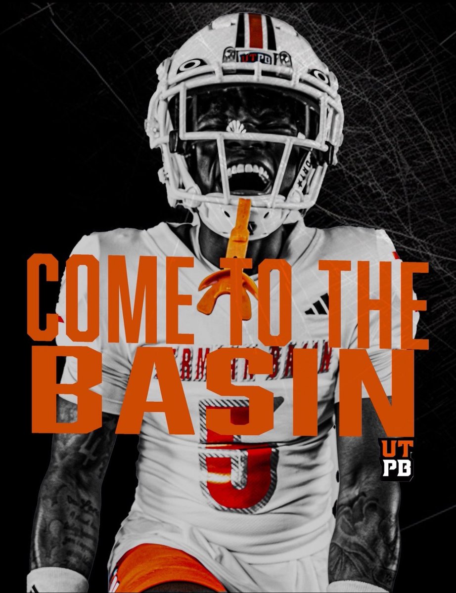After many great conversations with <a href="/Coach_Crayton/">Tommy Crayton</a> &amp; <a href="/CoachK__Mac/">Kris McCullough</a> I am Blessed to receive an offer to continue my academic and athletic career at the University of Texas Permian Basin!
<a href="/UTPBFootball/">UTPB Football</a>