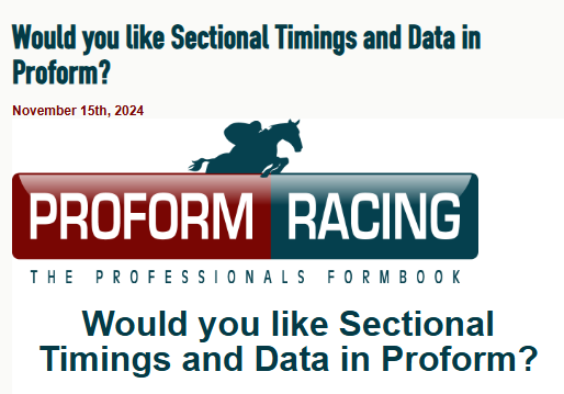 .<a href="/proform_racing/">Proform Formbook, Race Guides & Bet Finder</a> 
We need 50 people to get this Project off the ground tinyurl.com/85f94wmn