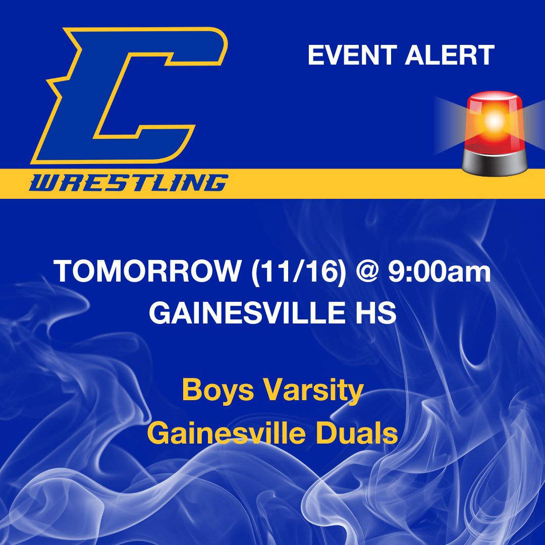 The Hooch Boys Varsity Wrestling is heading to Gainesville this weekend!