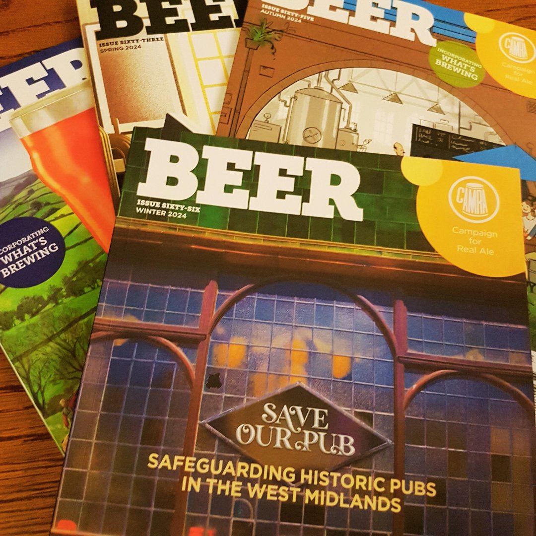 CAMRA (@camra_official) on Twitter photo 📖 The latest issue of BEER magazine has got another brilliant line up of features and articles for you, including pieces from <a href="/DavidJesudason/">David Desi Pub Dason</a>, <a href="/jacopo_mazzeo/">Jacopo Mazzeo</a>, <a href="/LottePeplow/">Hoppy Lotte</a>, <a href="/Morrighani/">Laura Hadland</a> and @atjbeer, plus many more!
📰 Log in to read on <a href="/WBOnline_/">What's Brewing</a> here: ow.ly/mrJJ50U8cll 📖 The latest issue of BEER magazine has got another brilliant line up of features and articles for you, including pieces from <a href="/DavidJesudason/">David Desi Pub Dason</a>, <a href="/jacopo_mazzeo/">Jacopo Mazzeo</a>, <a href="/LottePeplow/">Hoppy Lotte</a>, <a href="/Morrighani/">Laura Hadland</a> and @atjbeer, plus many more!
📰 Log in to read on <a href="/WBOnline_/">What's Brewing</a> here: ow.ly/mrJJ50U8cll