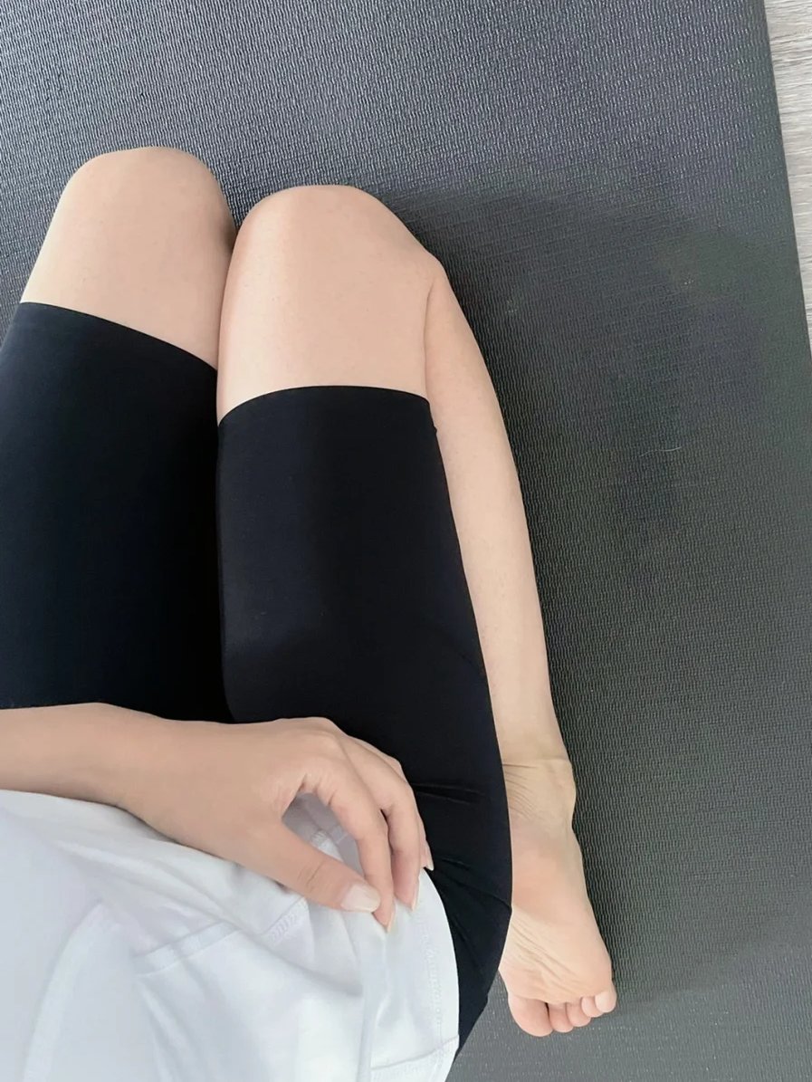 I haven't practiced yoga at home for a long time.