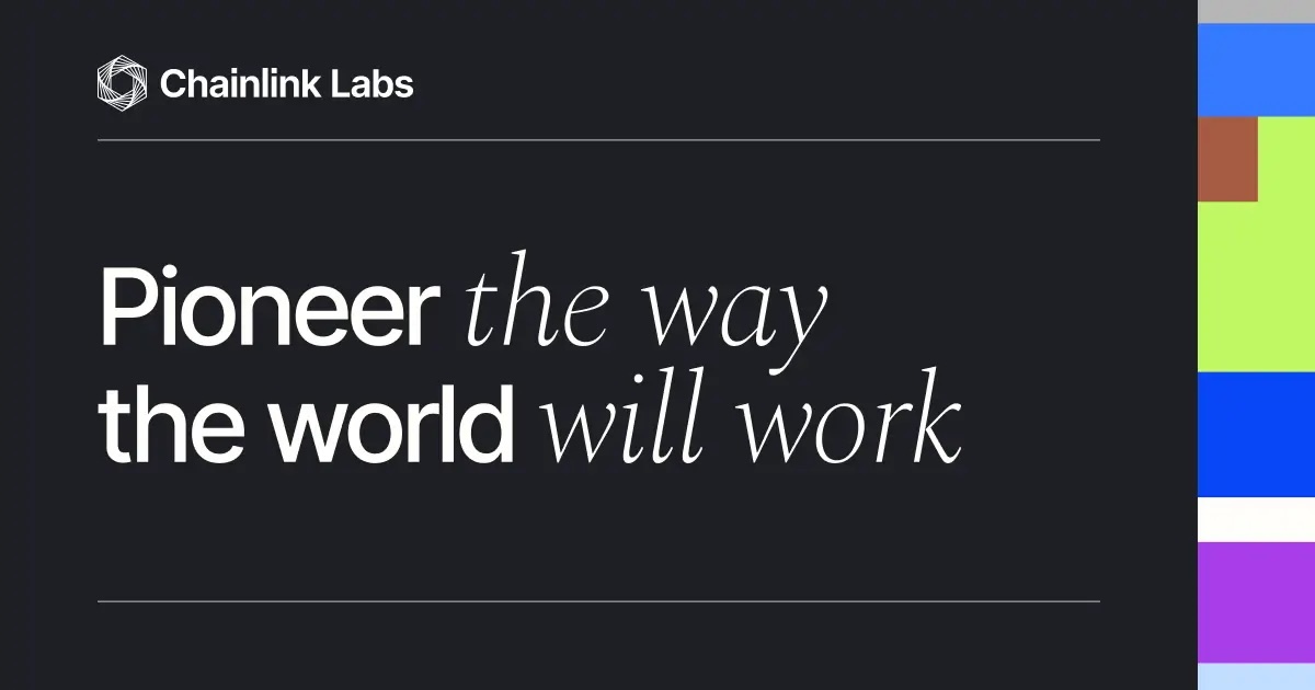 Chainlink Labs tweet media