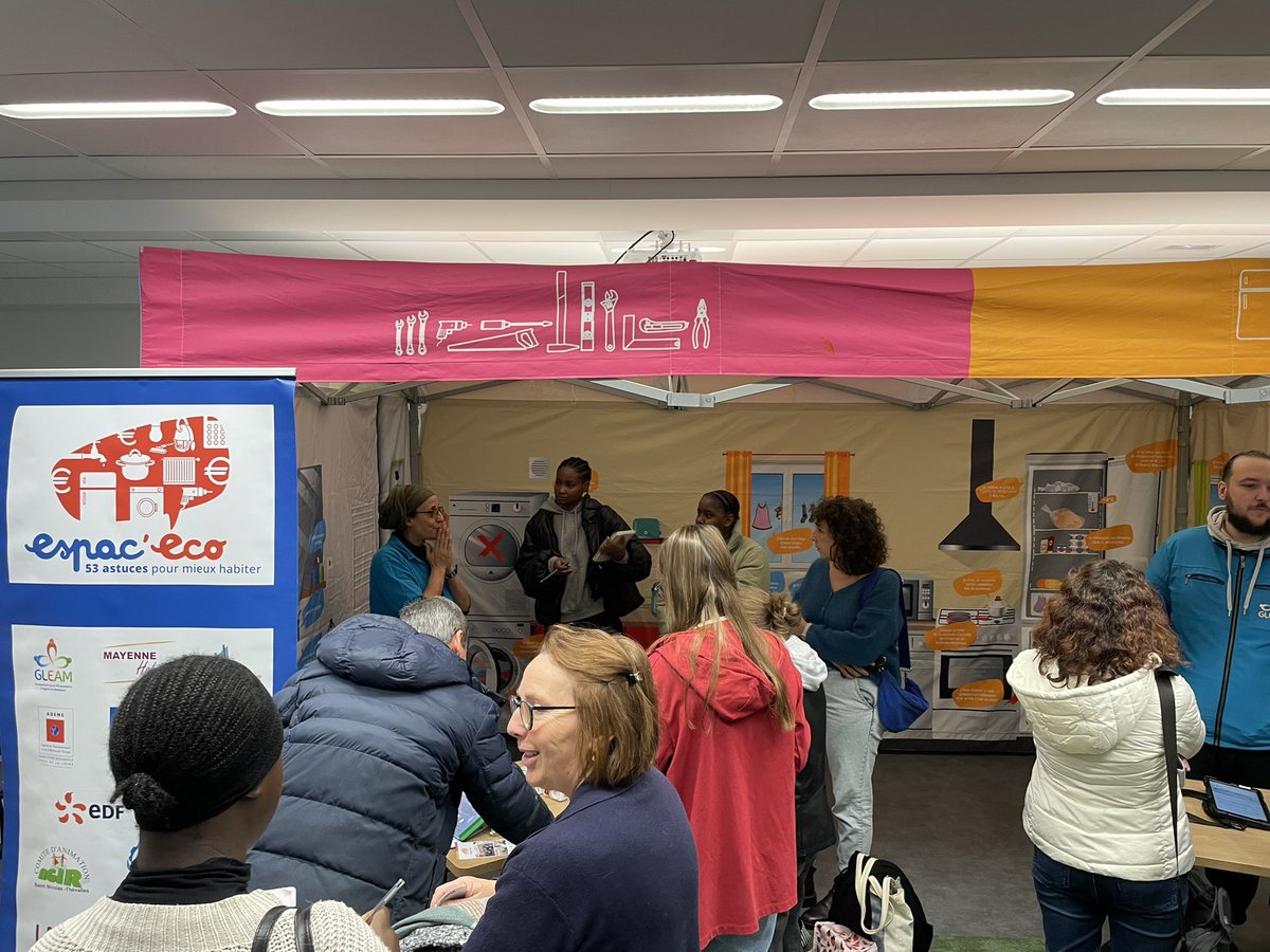 GLEAMPimms's tweet photo. ⚡️💧 JOURNÉE NATIONALE DE LUTTE CONTRE LA PRÉCARITÉ ÉNERGÉTIQUE :

Le GLEAM Pimms Mediation Mayenne Sarthe a pu valoriser les actions menées quotidiennement sur les territoires @Laval_la_Ville @LavalAgglo @ofcourselemans @lamayenne @sarthefr https://t.co/QVcJ0JULnt