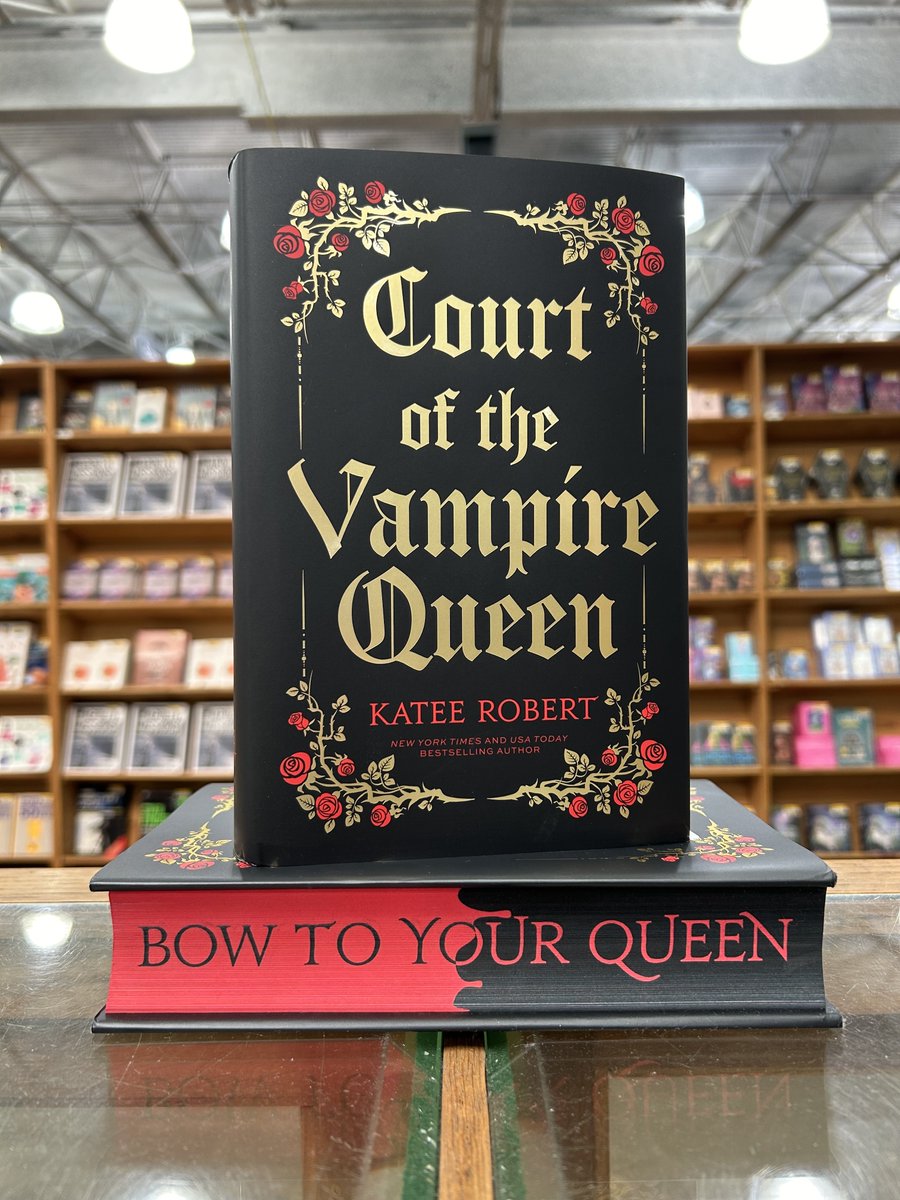 Keeping an eye out for the new collector’s edition of Court of the Vampire Queen by Katee Robert? You’re in luck. Order your copy from HPB today. ow.ly/EiHf50U8cHg