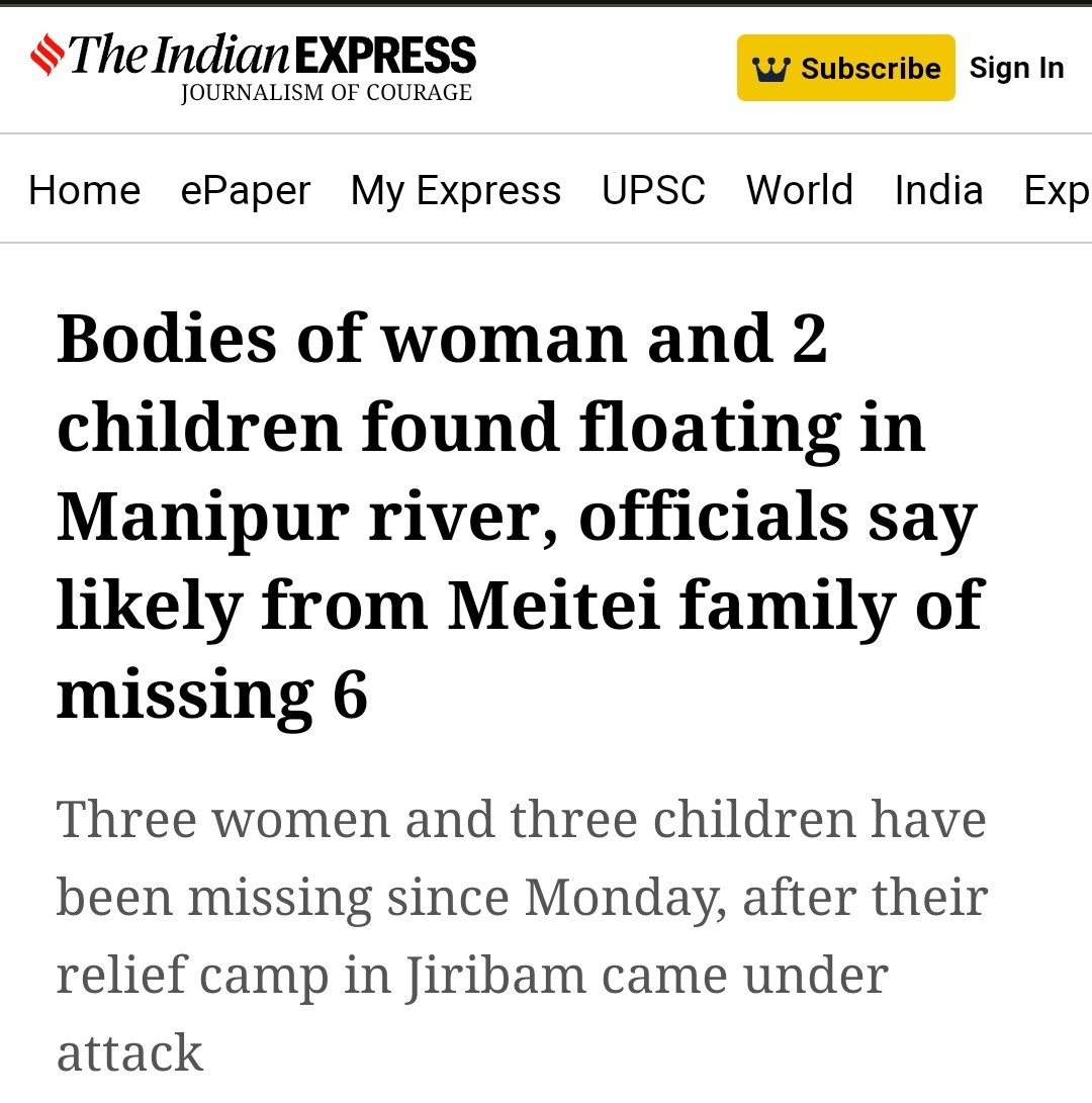 Tongjei_Maril's tweet photo. 🚨 Connecting the dots ! 
If the news of death of minors abducted by #KukiMilitants came just a day after #AFSPA was reimposed, then pandora's box has opened ! 
Is it to quell the ensuing outbursts of #Meiteis in Imphal valley ?
Is it to conceal the failures of SFs?

#Manipur https://t.co/DKQ3jbqf71