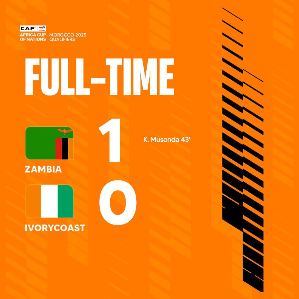 DakaEmman's tweet photo. We did it #Chipolopo! 
See you at the #AFCONQ2025
Thank you Ba Zambia for turning up in numbers at Levy Mwanawasa🏟️ Ndola. Job well done lads✅.  🇿🇲 #Qualified 
@FAZFootball https://t.co/EsqkjSakCs