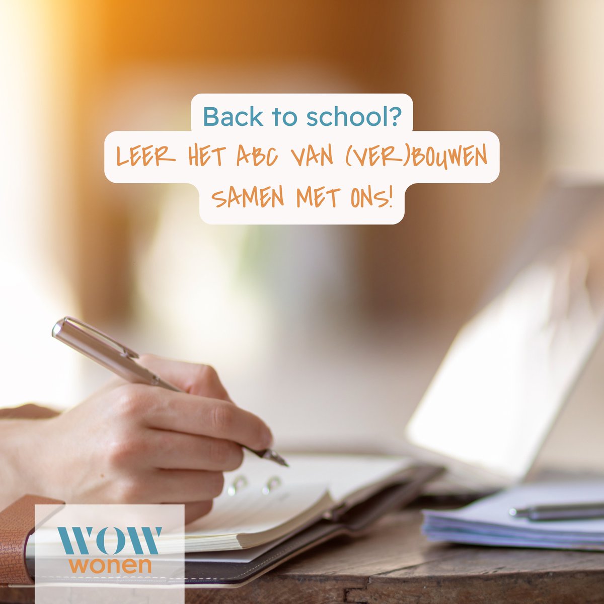 erug naar (de verbouw)school! Jij ook?
Check ons gratis online platform (link in bio) en leer alles over (ver)bouwen, samen met ons!

Klaar voor de start? 💪🏻🧡

#schooljaar #backtoschool #linkinbio #wowwonen #verbouwen #verbouwing #bouwen #brugge
