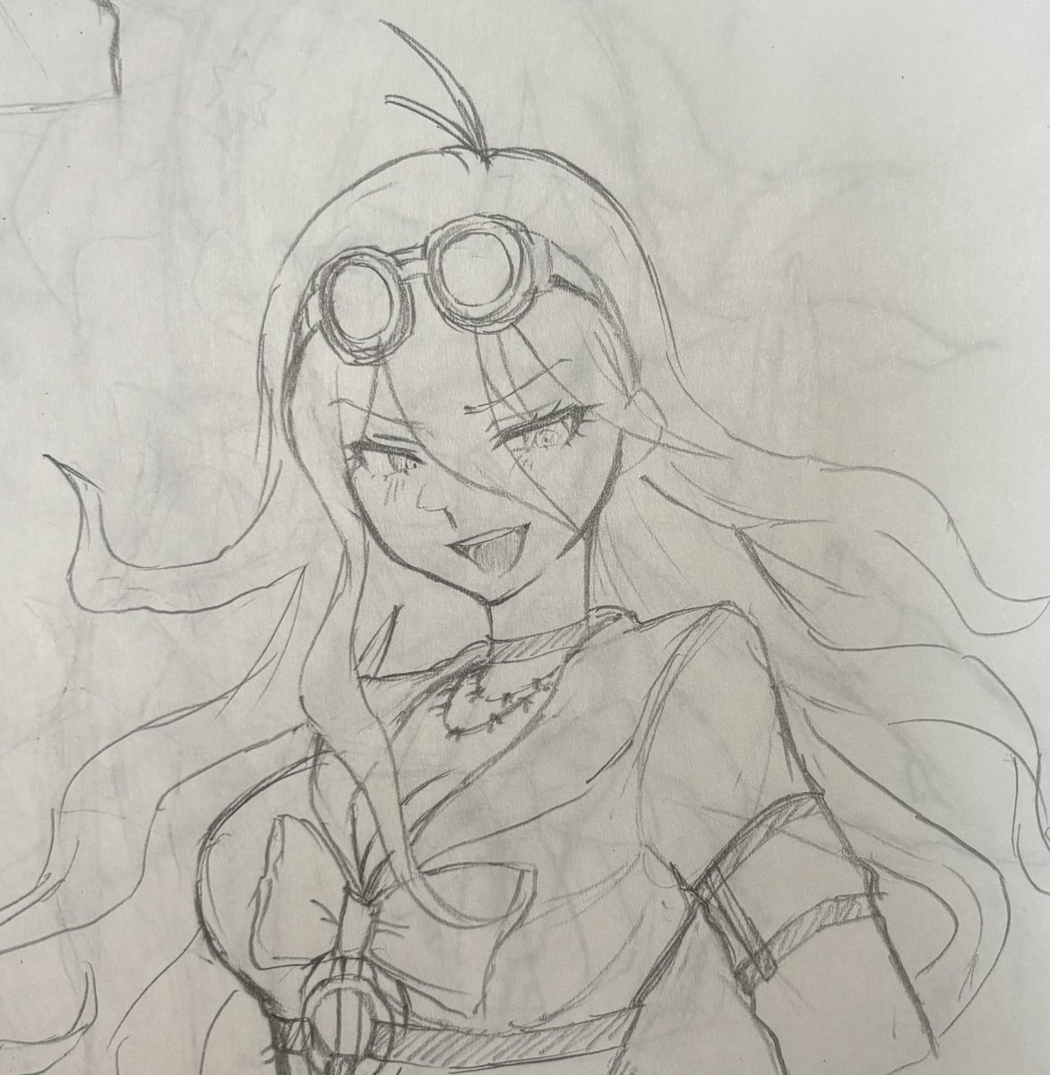 初描き入間美兎