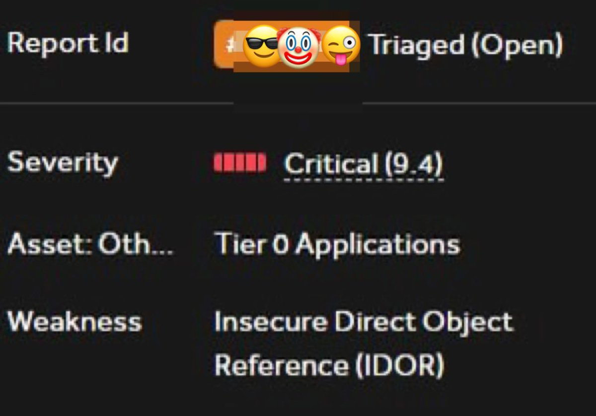 As expected, it got triaged! 😬🫣

If you’d like to know the bounty amount and the method I used to find this vulnerability after it’s disclosed, please retweet and like ❤️ 

#BugBounty #CyberSecurity #HackThePlanet #bugbountytips