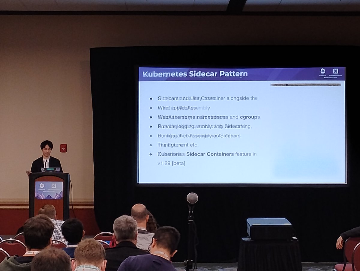 bcamerongain's tweet image. Yes, #Wasm can make sense on Kubernetes, replacing containers in some instances. @Microsoft&apos;s  Jiaxiao Zhou detailed how that works during his @KubeCon_ talk &quot;Running WebAssembly (Wasm) Workloads Side-by-Side with Container Workloads.&quot; @thenewstack @fermyontech  #webassembly