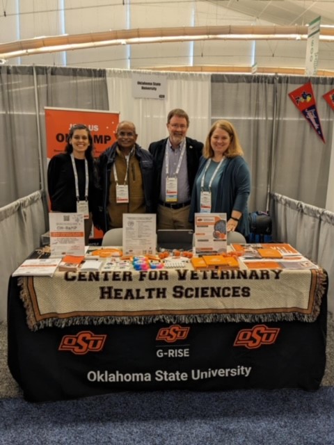 Come check out Oklahoma State University in Booth 439 at ABRCMS to learn about our exciting programs! <a href="/OKStateVetMed/">OKStateVetMed</a> <a href="/okstate/">Oklahoma State Univ.</a> <a href="/okstategc/">OSU Graduate College</a> @IntegrativeBIOL <a href="/osumicrobiology/">Okstate Microbiology</a> #ABRCMS2024