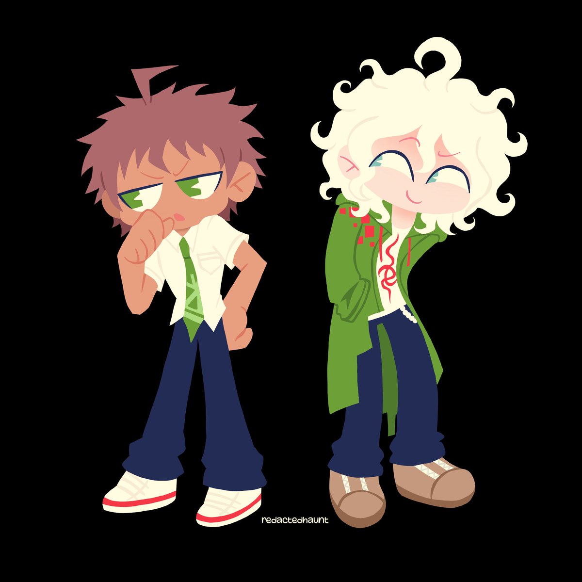komahina chibis #danganronpa https://t.co/SEi2H2MzIS