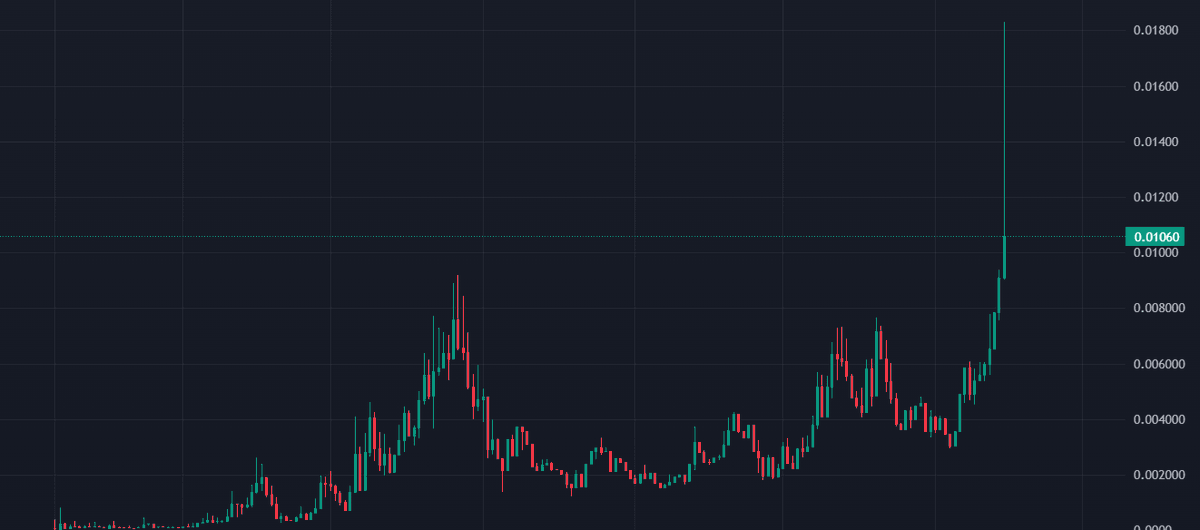 ChartTerrorist's tweet image. never stop $COOK ing

it's time to fill the wick and more