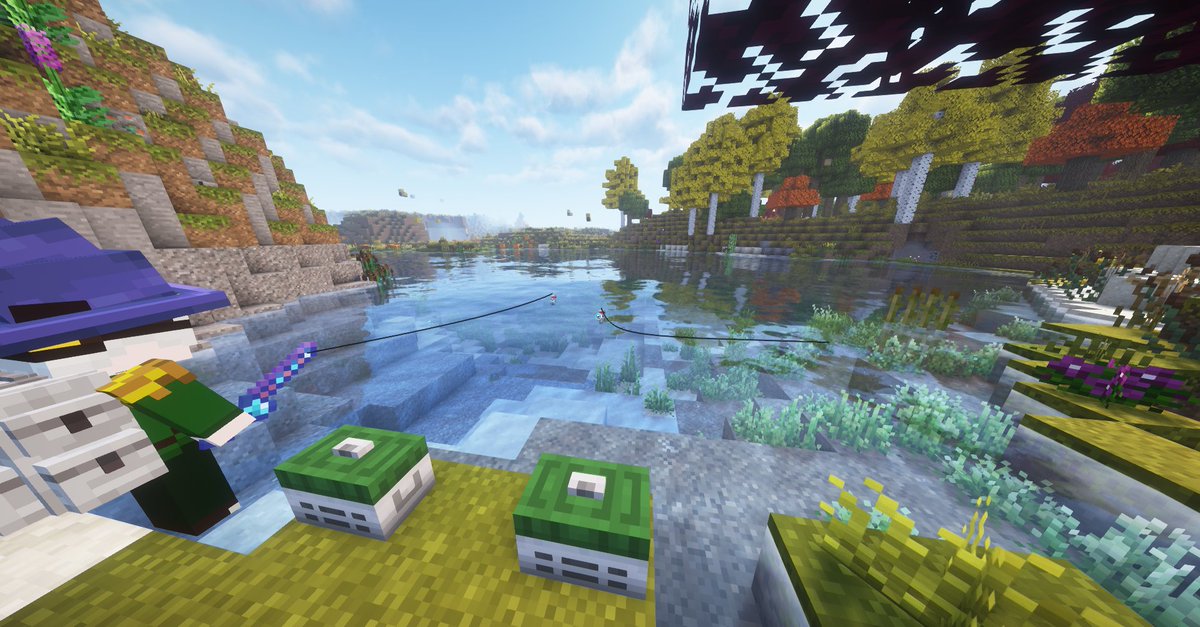 __Mar1necko's tweet photo. #Minecraft #RAD2
今日の配信終わり~!長い時間見てくれてありがとねBlueSkiesきた~!両方のディメンションにボスがいてエフェクトまとっててめっちゃ体力あって大変だった~そのあとにドラゴンのステージ5で卵落ちたから孵化させた~ついでにゆったり釣りしたり
じゃみんないい夢みてね~おやすみ https://t.co/7yV0LtIMwb