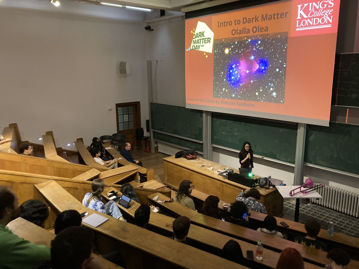 KingsEPAP's tweet image. Thank you for everyone coming to the Kings #DarkMatterDay event! We had excellent talks about WIMP, AXION, primordial black hole, Rhett and experiment. Thank you Olalla, Albert, John from @KingsEPAP and @kcltppc