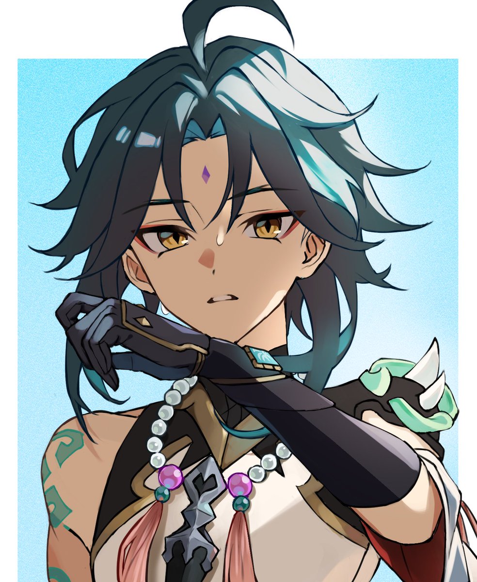 Inuuupaw's tweet image. ＃魈 #xiao