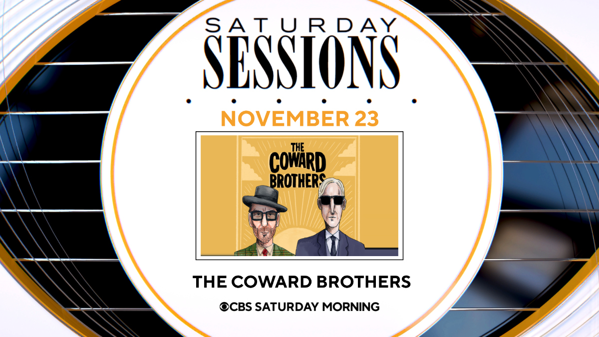The Coward Brothers on CBS Saturday Morning, November 23, 2024 Elvis